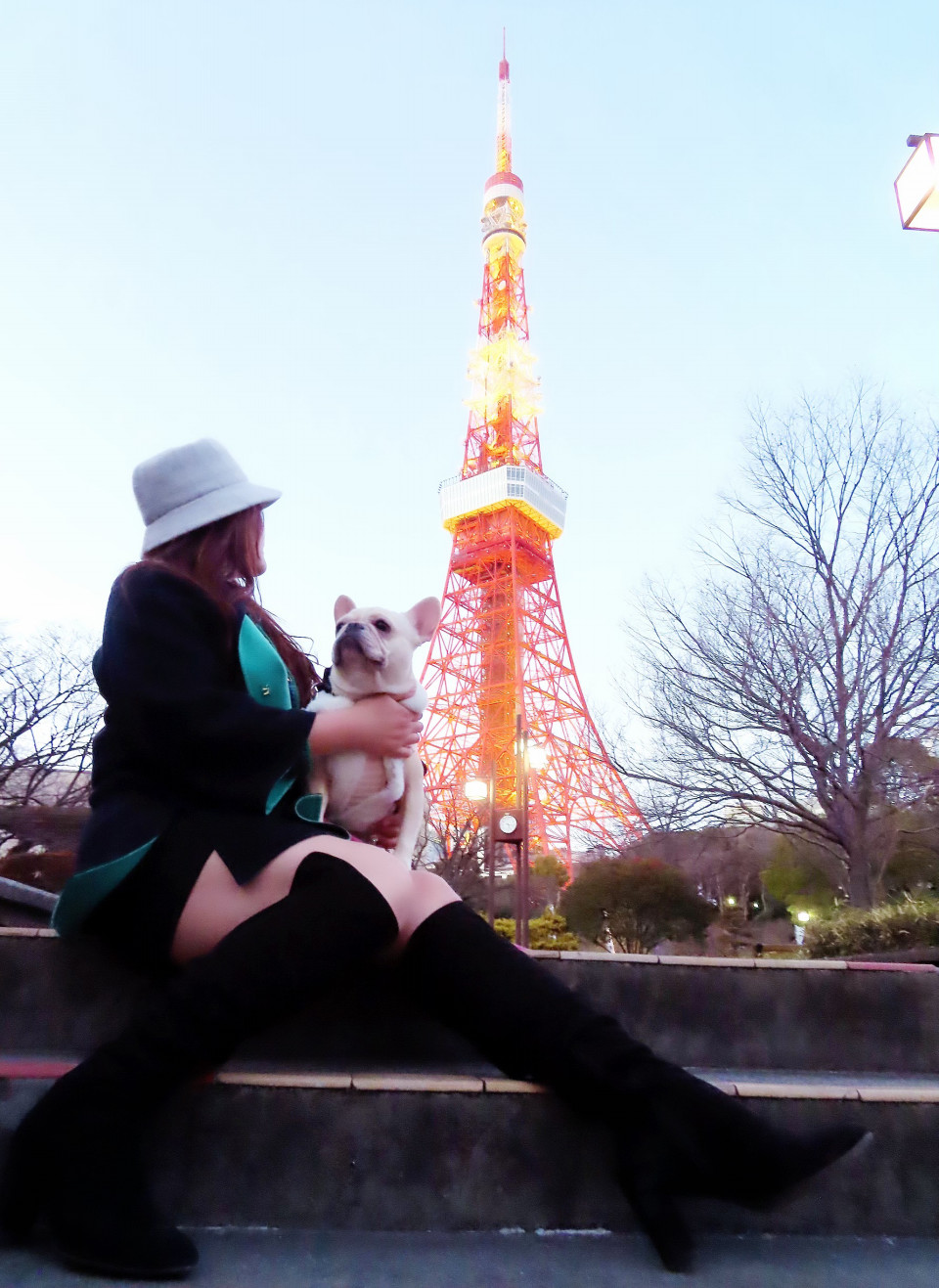 クルマの撮影スポットその28 東京タワーその2 芝 増上寺前-