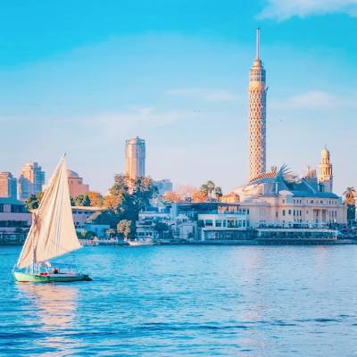 カイロタワー グランドナイルタワーからUberで移動してみた