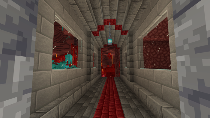 142: ネザー通路を作る Minecraft