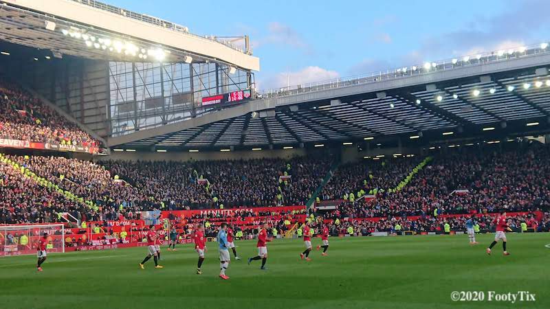 オールド・トラッフォードでのプレシーズンマッチ観戦TikTok