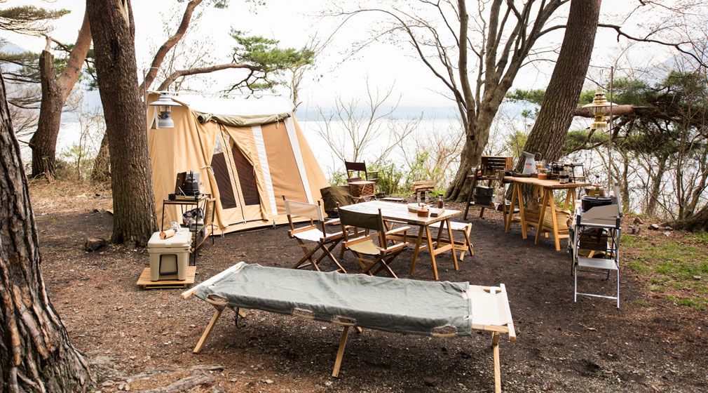 おしゃれキャンプ インスタから学ぶ共通点・色やギアの統一などはちひろキャンプ