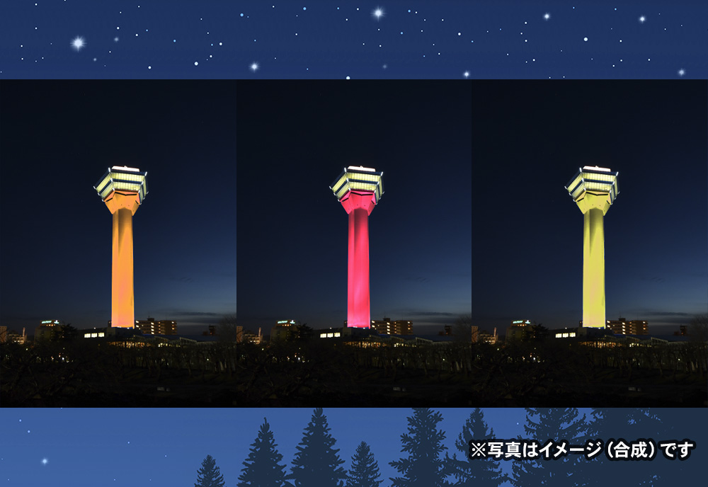 続五稜郭タワーから、函館山と裏夜景函館・青柳町暮らし