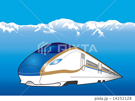 北陸新幹線のイラスト素材14051136- PIXTA