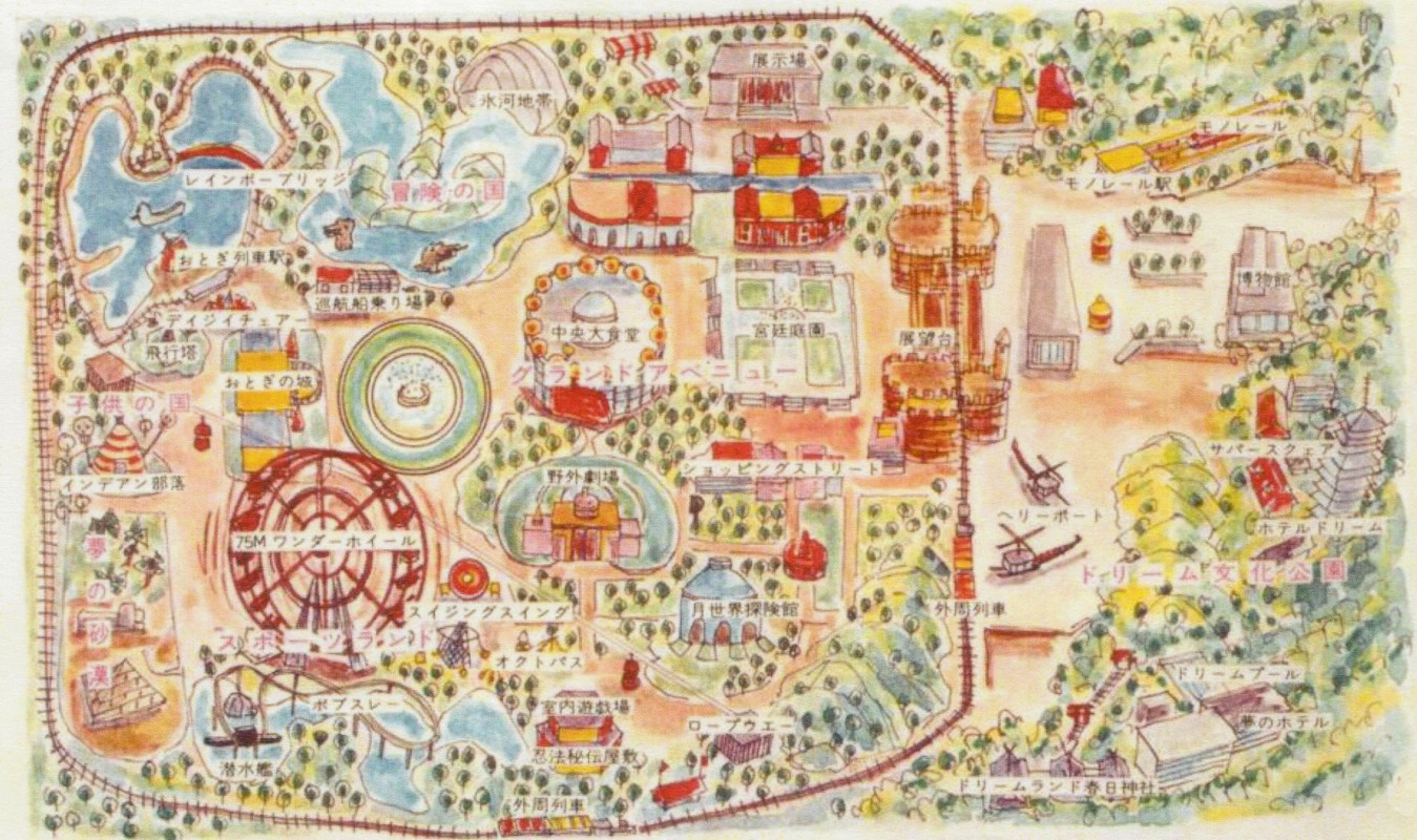 園内マップ - グリーンランド公式ホームページ 九州