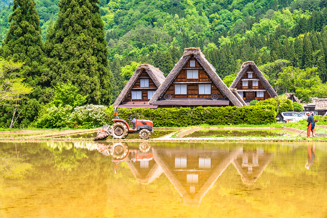 0704白川郷・五箇山の合掌造り集落