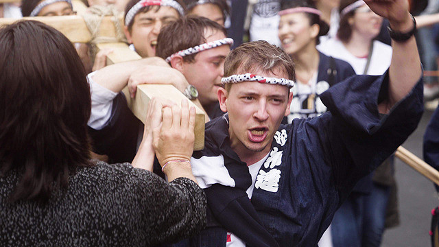 果樹オーナー日記: 神輿