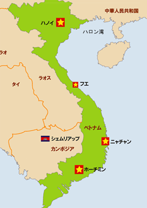 世界地図ポスターインドネシア、マレーシア、ミャンマー、フィリピン、シンガポール、台湾、タイ、ベトナム – Hotdogger