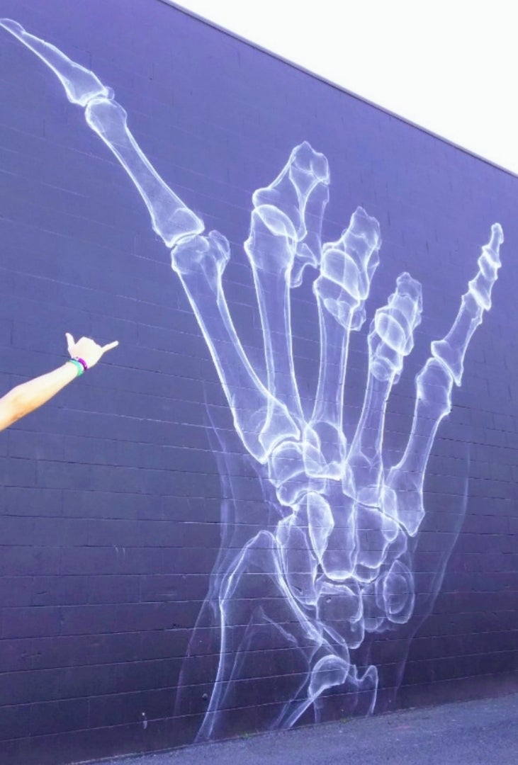 楽天市場カッティングステッカーシャカサイン 15cm3M スリーエム ハワイアンステッカー シール