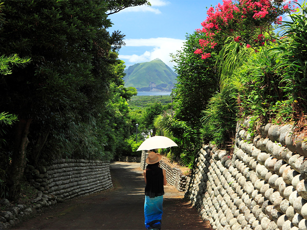 八丈島観光協会”八丈島”のパワーあふれるスポット🏝 火山が作り出した景観の”南原千畳岩海岸” 固まった溶岩の上を歩くことができる希少なスポット夕日が遥か海の先へと沈むのを見ることが出来たり