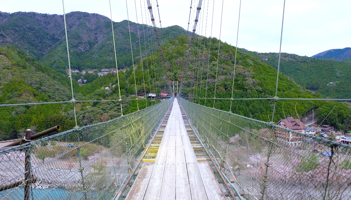 奈良県 十津川村・谷瀬の吊り橋 写真素材5443870-