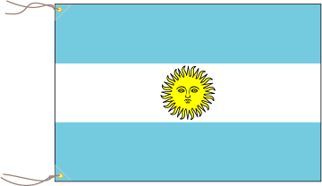 澄んだ青い空の下で誇らしげに手を振っているアルゼンチンの旗, アルゼンチン, 国旗, 太陽背景壁紙画像素材無料ダウンロード