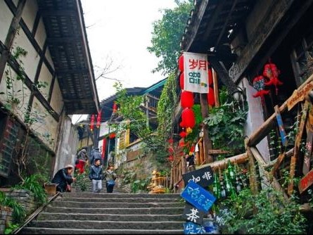 重慶江北国際空港・重慶空港案内図_旅情中国