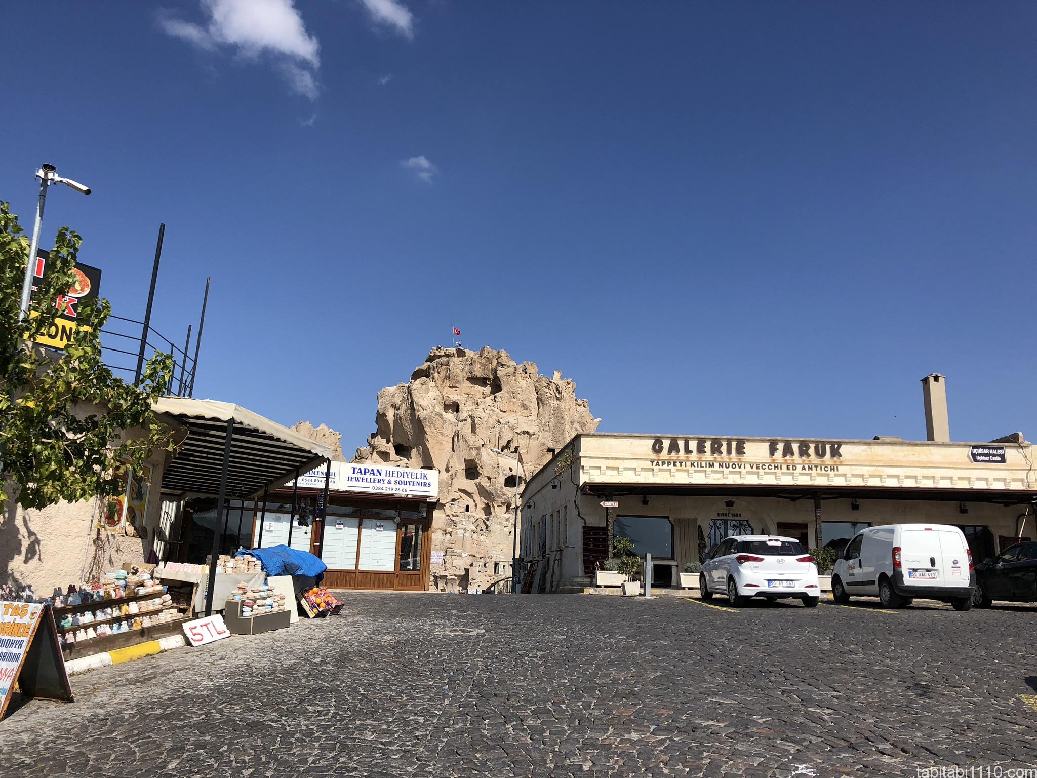 トルコ カッパドキア 徒歩で行くウチヒサール城！！