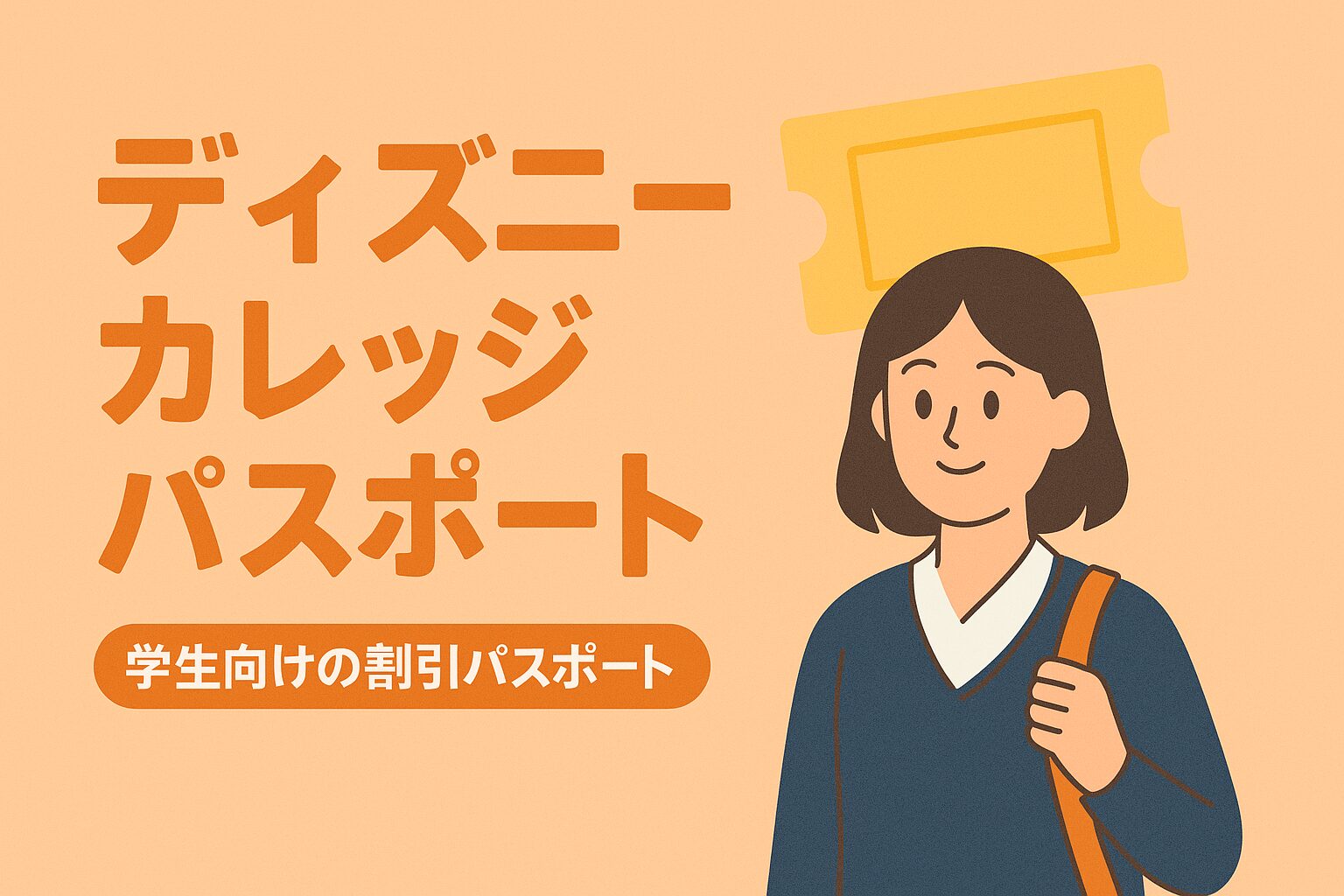 ディズニー学割2025！カレッジパスポートの値段と買い方は？DD trip