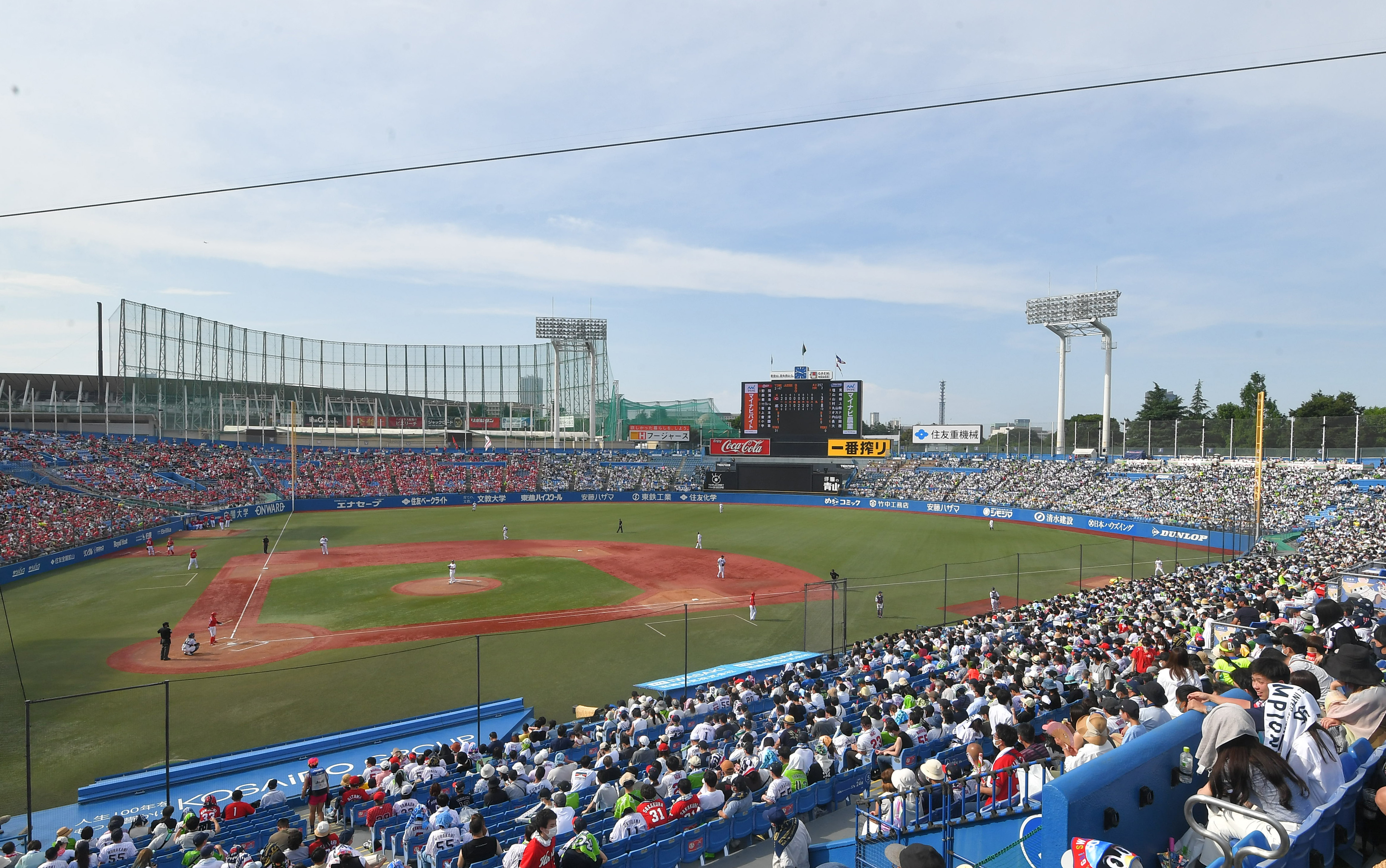 明治神宮野球場人工芝導入実績スポーツ専用ロングパイル人工芝 ハイブリッドターフ