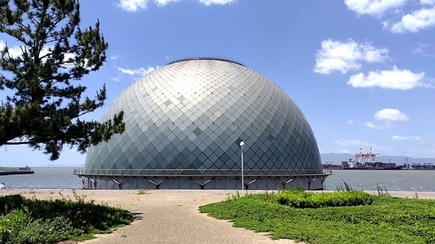 なにわの海の時空館 -大阪湾に浮かぶガラスドーム- 大阪