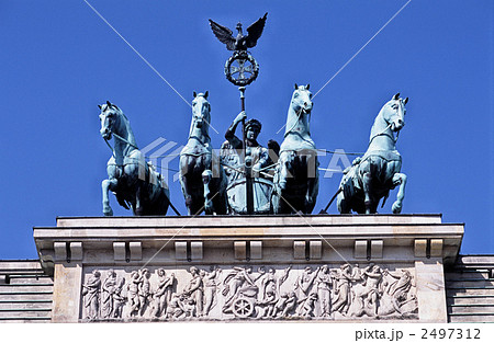 東西ベルリン分断の象徴ブランデンブルク門 ドイツ- 垣内宣子NORIKO