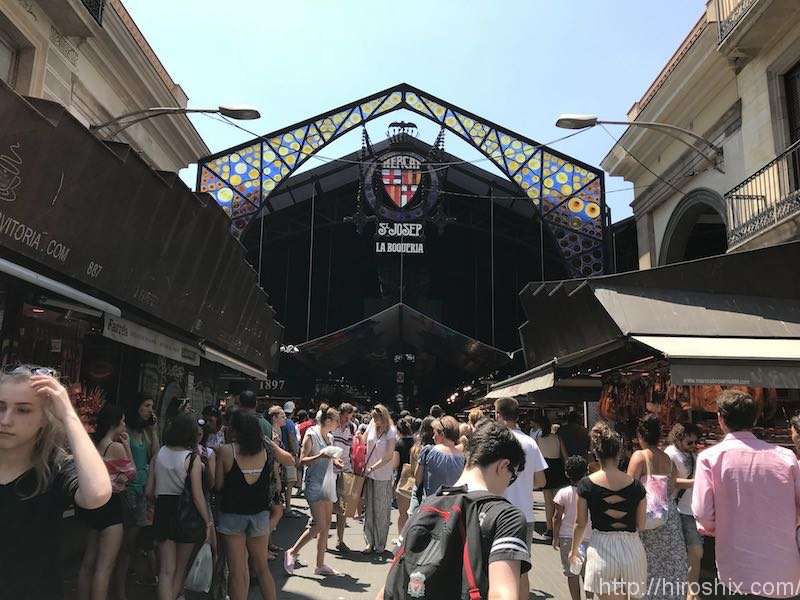 バルセロナ観光 ＃１６ サン ジョセップ市場