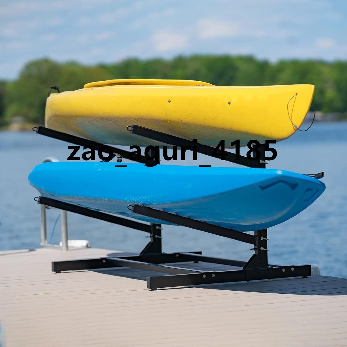 Amazon.co.jp: Morohope 自立式カヤック収納ラック カヤックタックルストレージ 高耐久