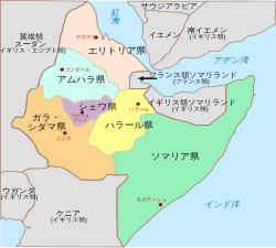 ソマリアの気温と降水量