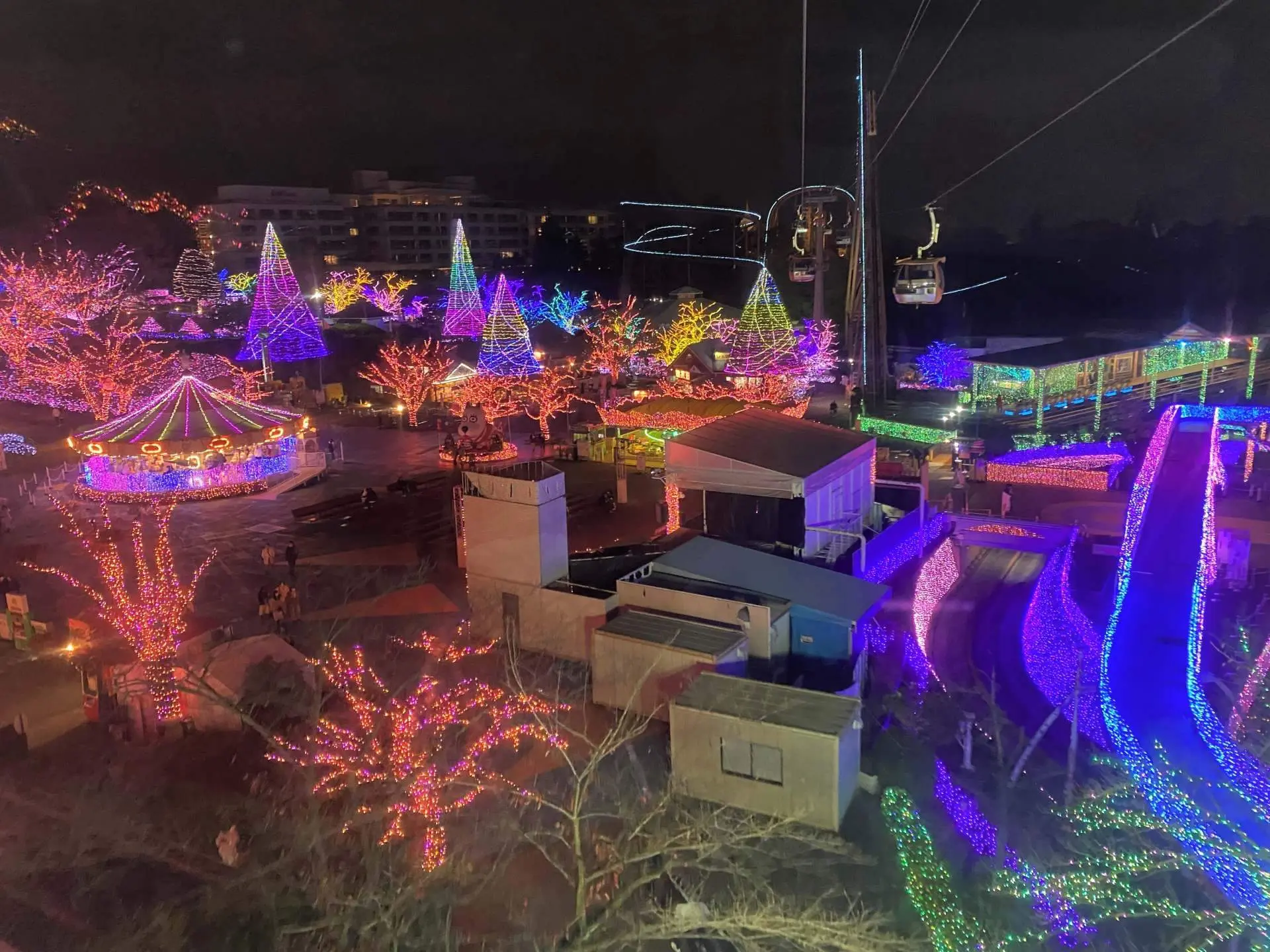 夜桜ジュエルミネーション」開催株式会社よみうりランドのプレスリリース