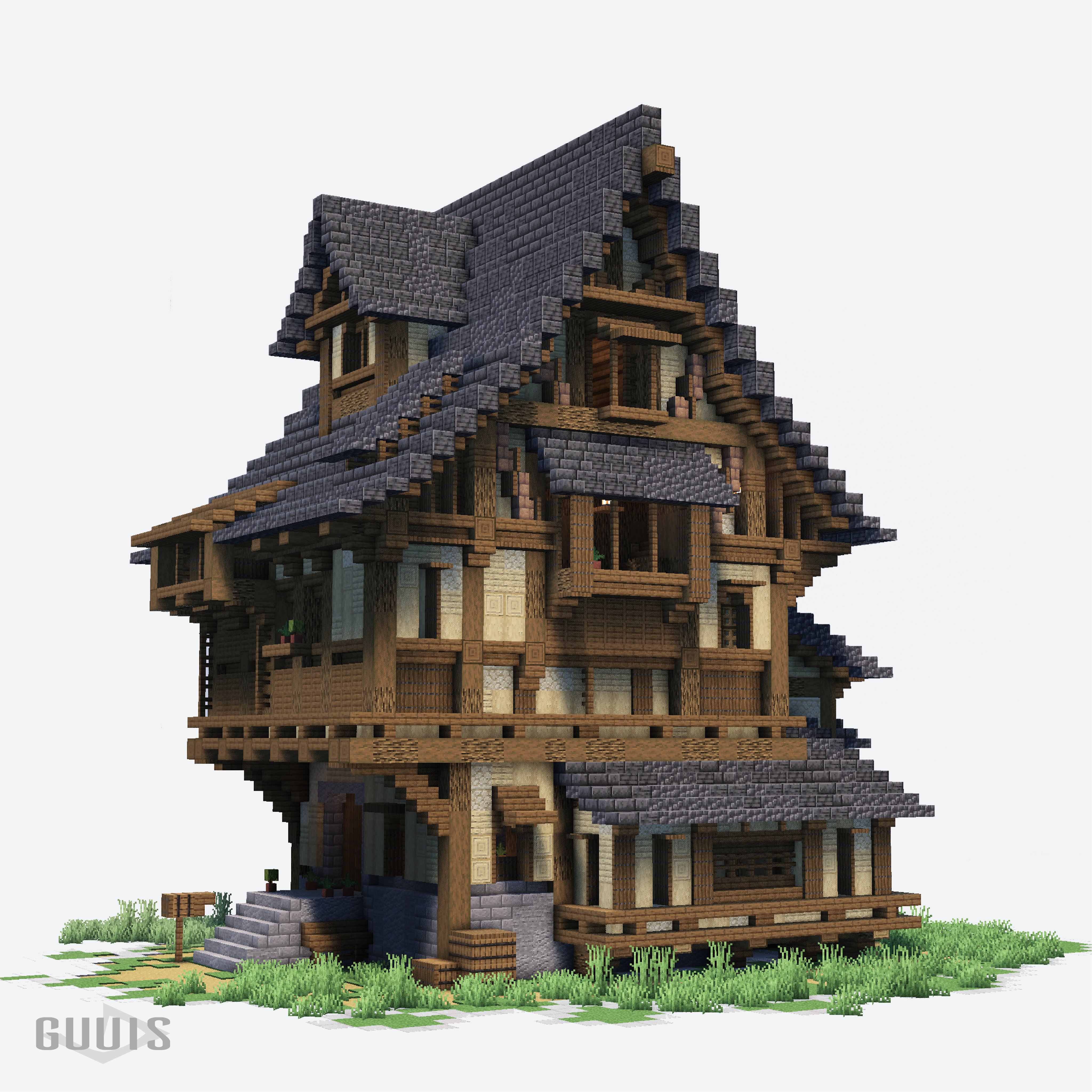 マイクラ 建築 - House