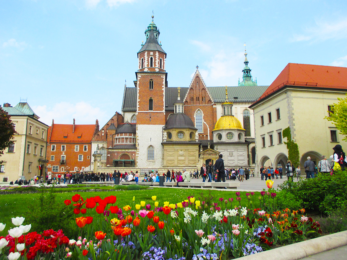 ポーランドの古都クラクフに伝わるドラゴン伝説JTB旅カード