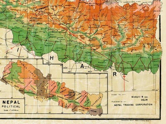 エベレスト街道・カラパタール地図