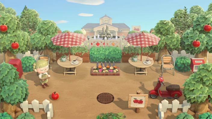 あつ森 ヨーロッパ風の島の入り口レイアウトが素敵すぎる！ - あつ森まとめ速報