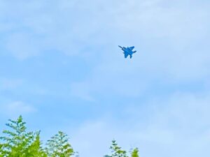 ブルーインパルスの前日予行！撮影スポットは朝から大盛況新田原エアフェスタ