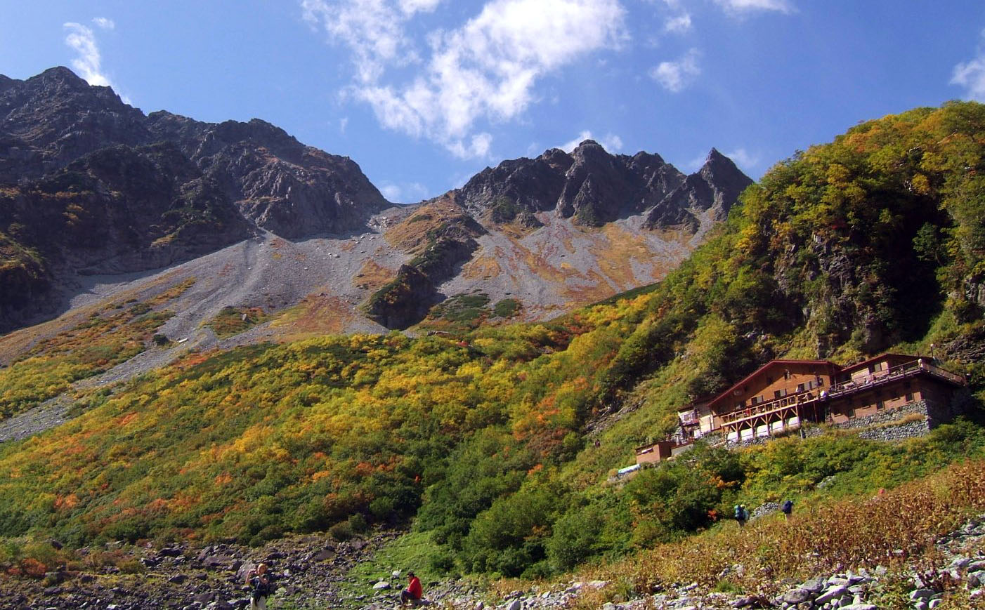 涸沢カール図解ひとり登山