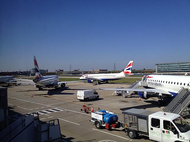 ロンドン・シティ空港 飛行機撮影スポット 地図FlyTeam