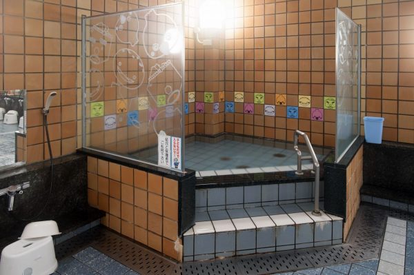 城崎温泉の駐車場