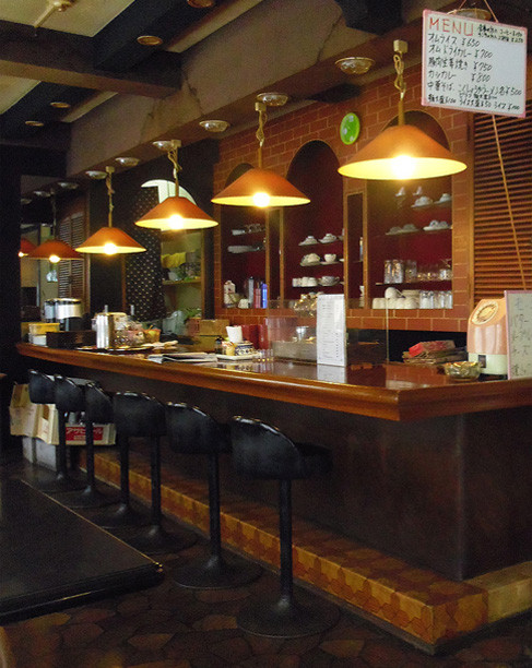 35,206 喫茶店 カウンター Stock