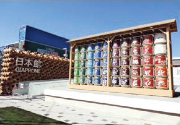 デザインストーリー ミラノ国際博覧会日本館石本建築事務所