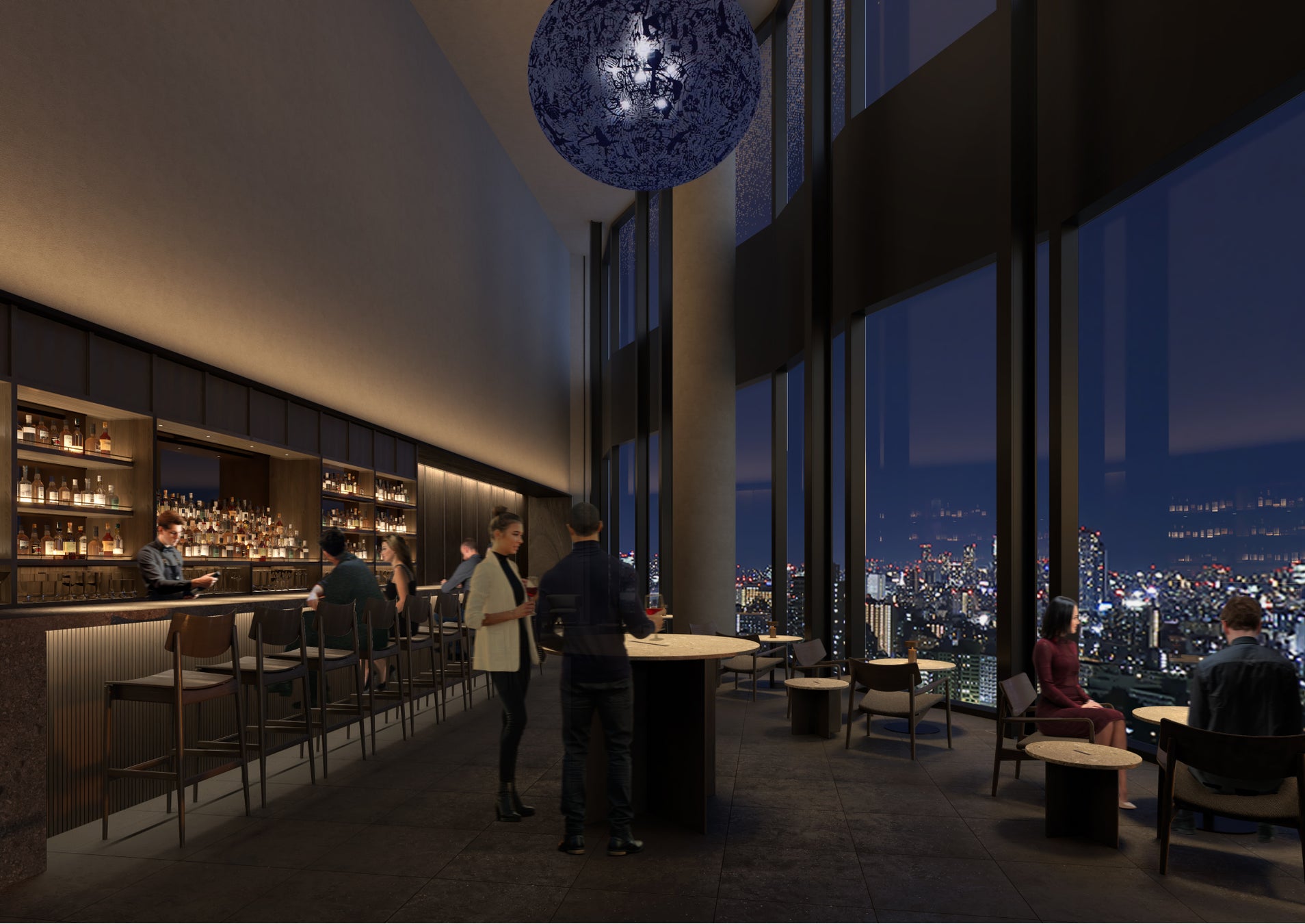 新宿TOKYU MILANO再開発計画 地上48階、高さ約225mの「東急歌舞伎町タワー」 2022年1月の建設状況