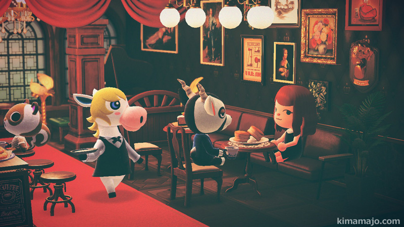 あつ森のカフェとギャラリーを楽しもう！TikTok