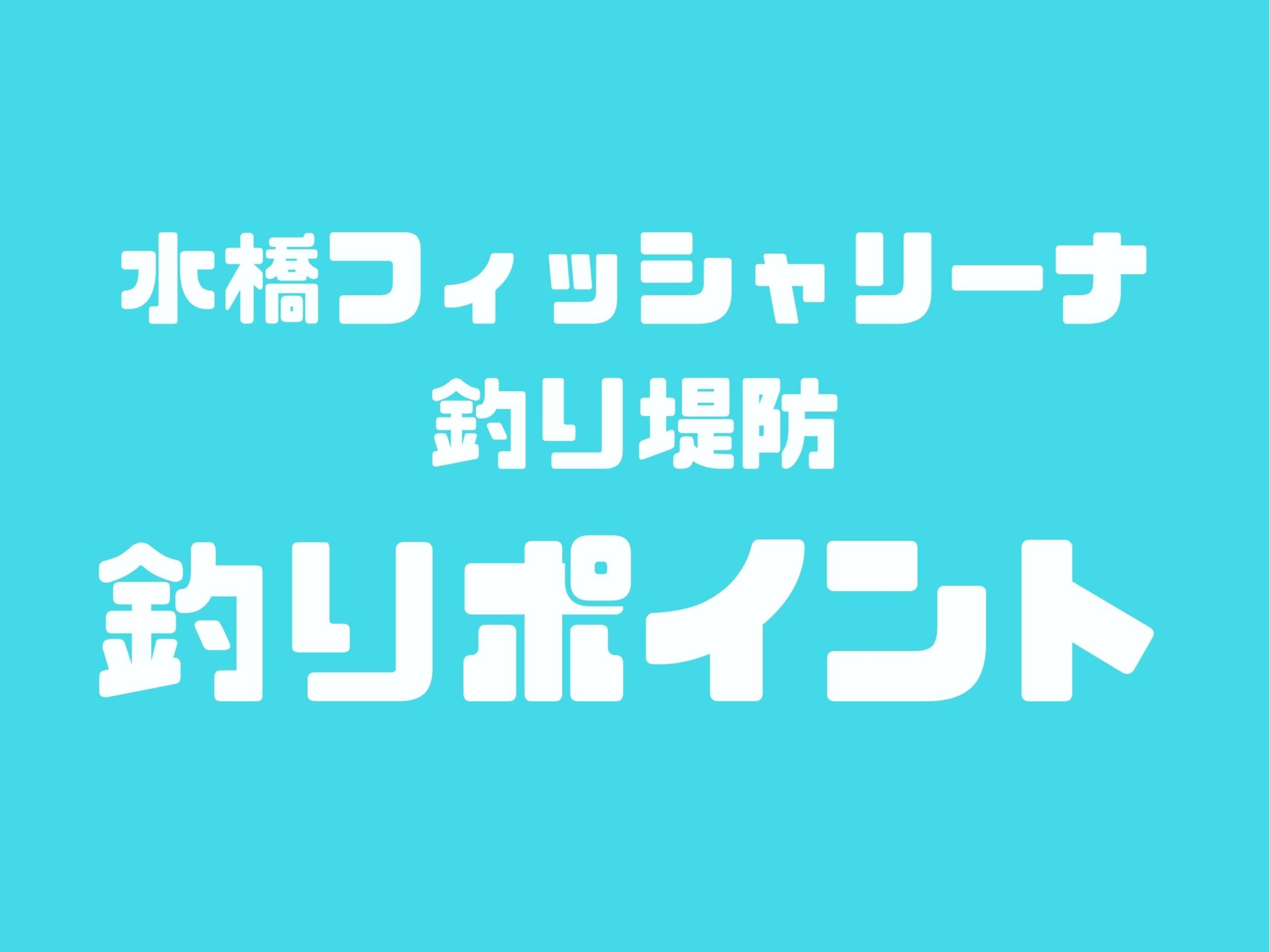 水橋フィッシャリーナの釣り場情報魚速報
