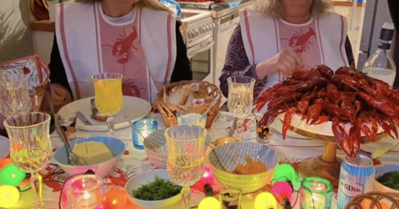 北欧のザリガニ・パーティー！ザリガニは北欧の名物料理？！キートスショップ