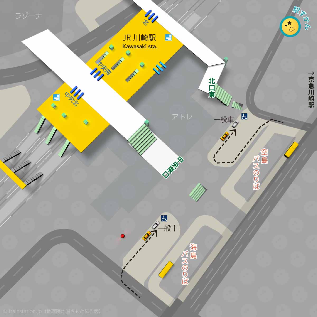 川崎駅東口駅前広場施工実績検索施工実績UNION CORPORATION JAPAN