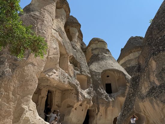 ウチヒサール城からのドローン撮影と壺ケバブぱっかーん！＜Day248②＞tabitabi