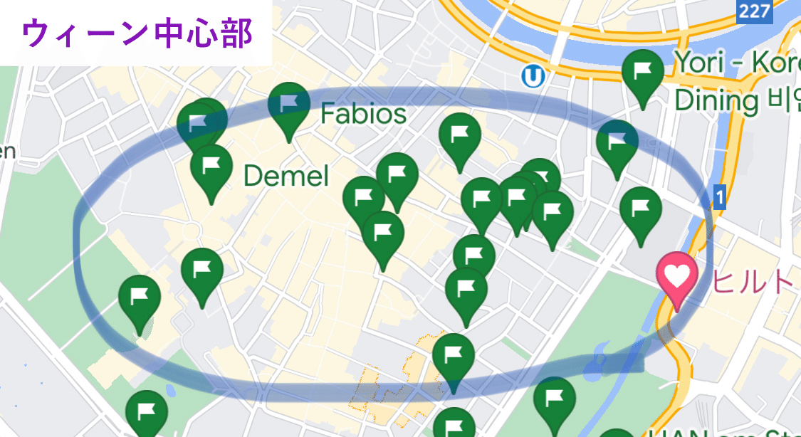ウィーン中心部地図 - 旅行のとも、ZenTech