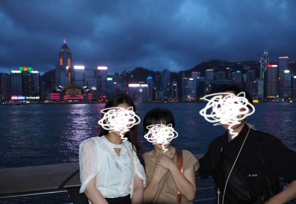 日本と韓国の田舎の夜景を比較