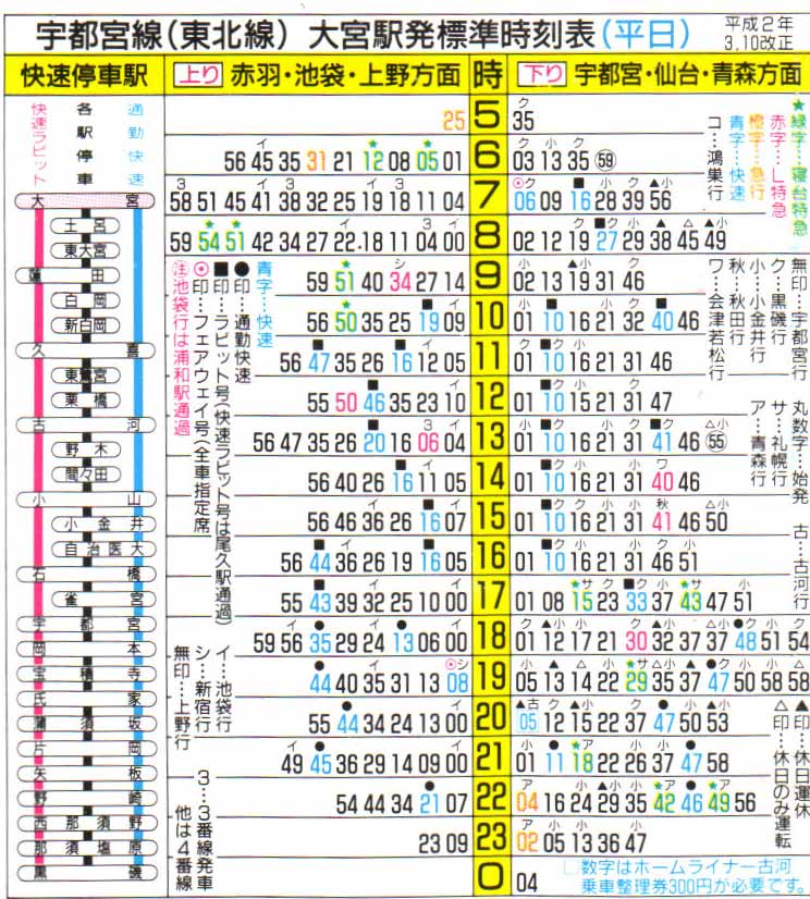 川越市 3月13日にJR＆私鉄の各路線のダイヤが改正予定です号外NET 川越市