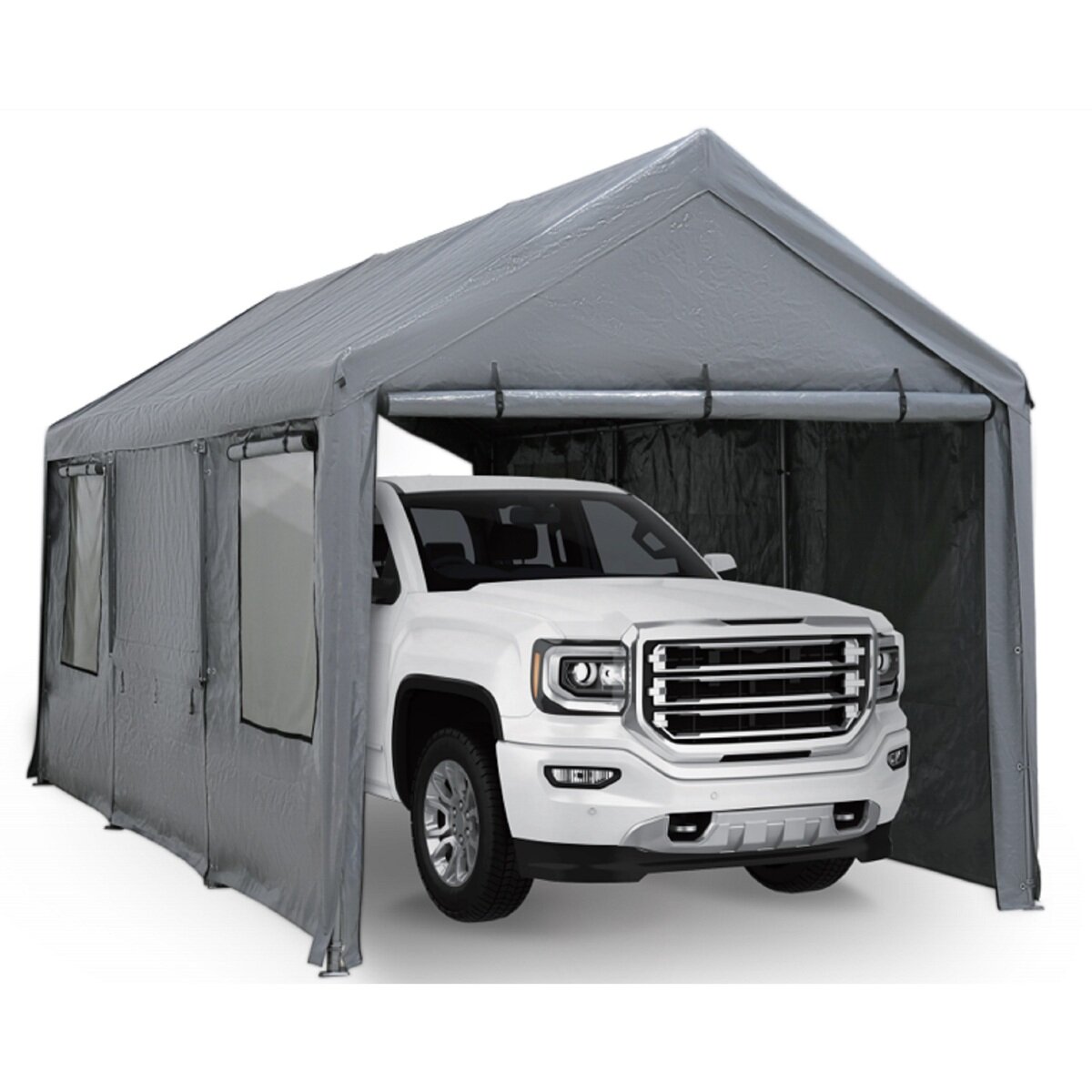 コストコテントガレージ補強した