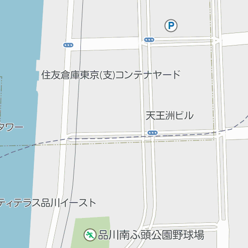 タイムズ天王洲ファーストタワー・スフィアタワー周辺の時間貸駐車場 タイムズ駐車場検索