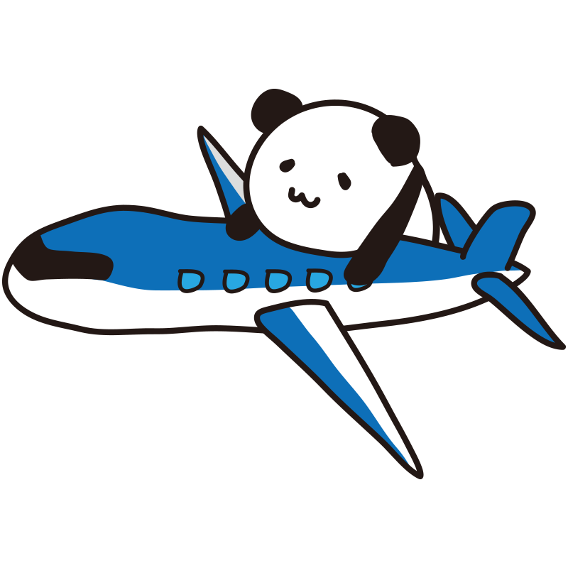 かわいい飛行機のイラスト無料のフリー素材 イラストエイト