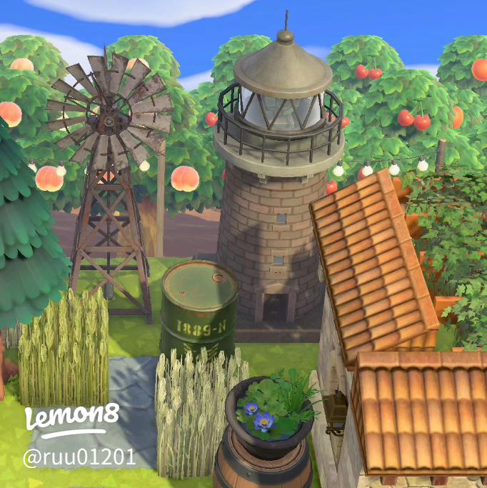 あつ森 果樹園のお庭づくり 島クリ