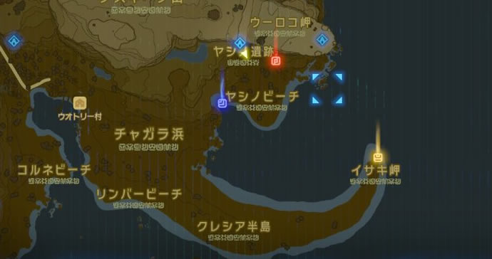 ブレスオブザワイルド ゾーラの石碑を探しての攻略石碑の場所一覧 ゼルダの伝説BotW ゲームエイト