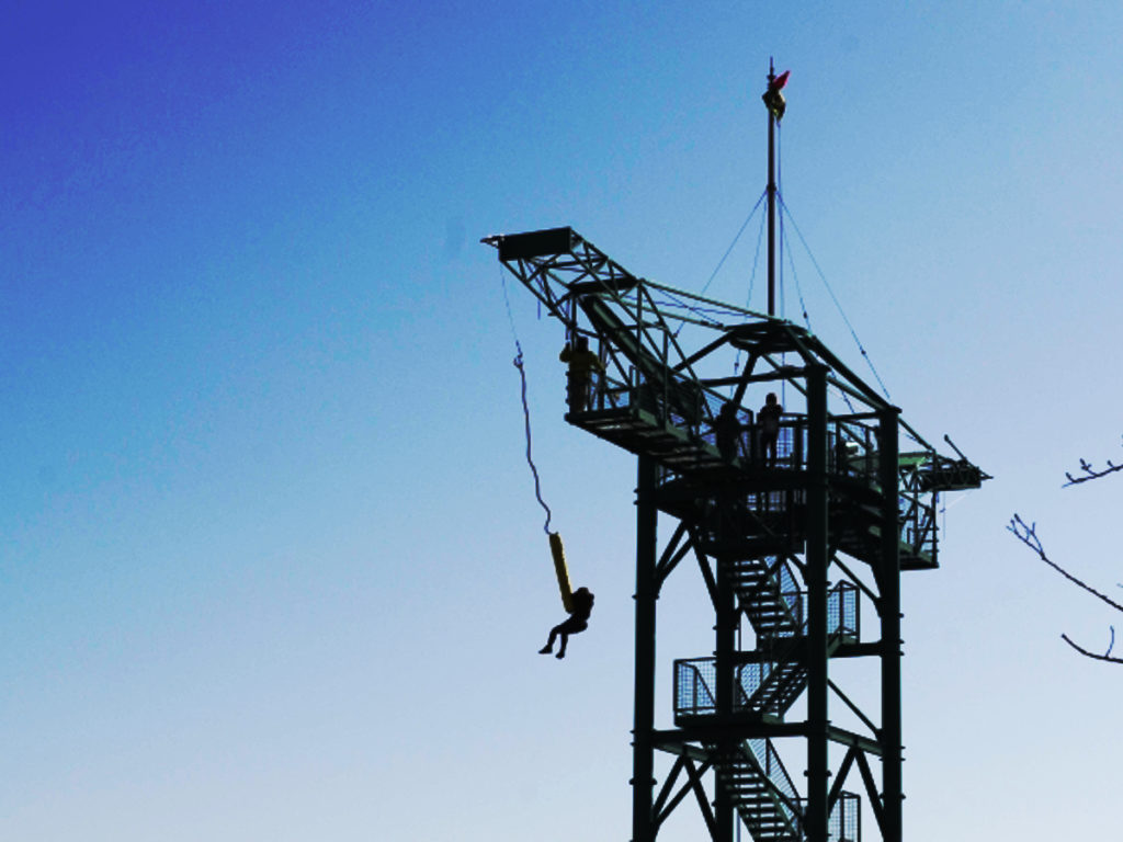 バンジージャンプ マザー牧場ソラトビ